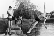 Abend schwimmen / ***