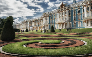  / The summer residence of the Imperial Court,three Russian rulers — Catherine I, Elizabeth Petrovna and Catherine II. .Catherine Palace. Tsarskoye Selo.
