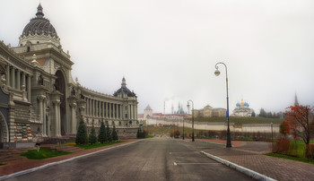  / The Palace of Farmers and the Kazan Kremlin.