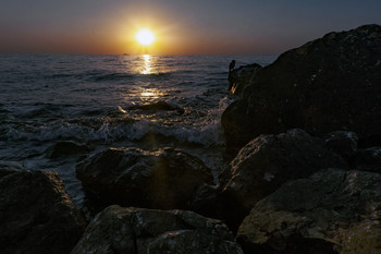 Abendstimmung am Meer / ***