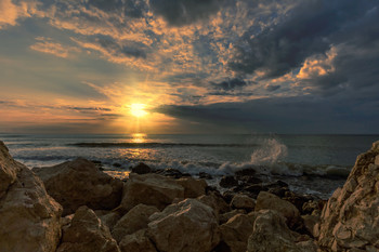 Abendstimmung am Meer / ***