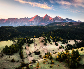 Cold morning / Cold morning under the Tatras