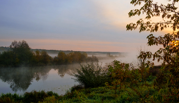 Herbstnebel. / ***