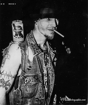  / U.K. Punk Group, singer, Discharge. This group has gone on to influence almost every aspect of rock and roll and punk in the past 40 years including Metallica.