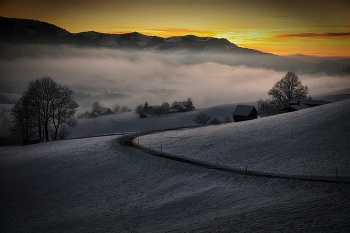 Abend / Bergtal