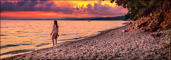  / Evening on the beach
