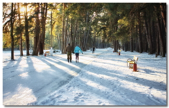 Abend Promenade / ***