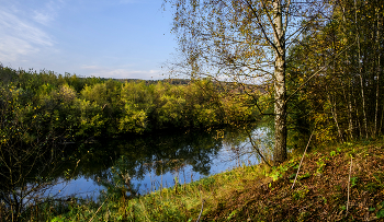 Auf dem Fluss. / ***