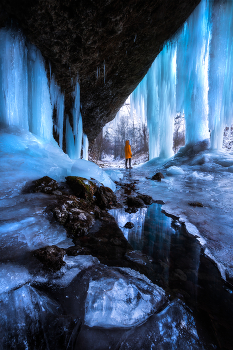 ICE AGE / Almost 14 meters high icefalls in Slovakia