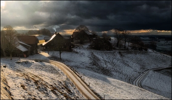 Abendstimmung / Winter
