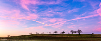 Himmelskreuz / abends mal am Himmel