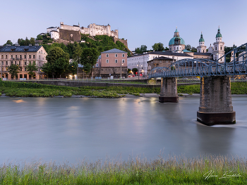 Blick über die Salzach / Blick über die Salzach