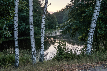 Frühlingsabend. / ***