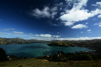  / Akaroa bay, New Zealand