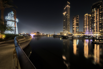 Dubai Creek Harbor Views / Dubai Creek Harbor Night Views
