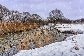 Schnee fallen, / ...