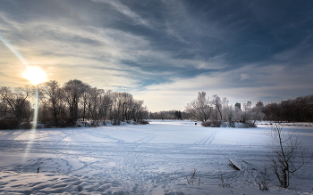 Im Winter Park ... / ***