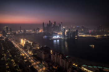 Dubai Sunrise From 52nd Floor / ***
