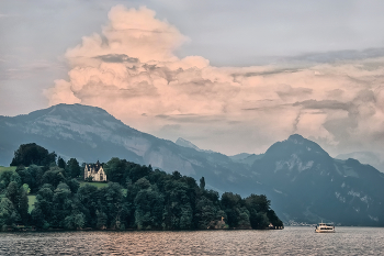 Abend auf dem See / ***