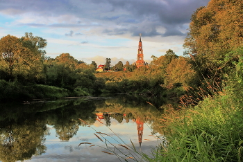 in der Nähe von Moskau am Abend / ***