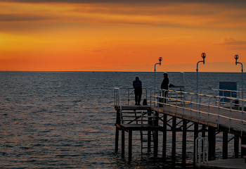 Auf dem Pier / ***