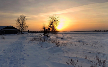 Sonnenuntergang im Winter / ***