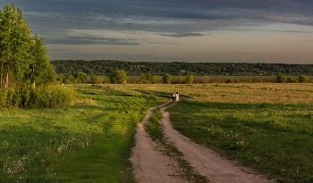in der Nähe von Moskau am Abend / ***