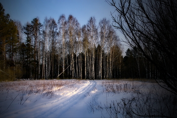 Winterabend. / ***