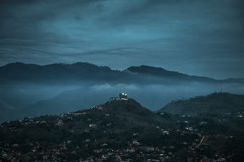 Argo Cable Car Top Station At Dusk / ***