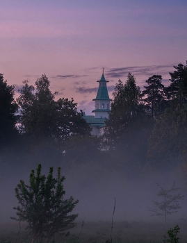Turm im Nebel / ***