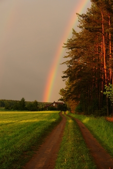 Regenbogen-Sunset / ***