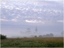 Landschaft mit einem Tempel / *****