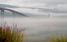 Nebel über dem Fjord / Norway