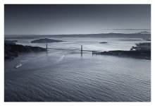 Morning bay 3 / The Golden Gate
aerial
