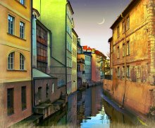 Die Nacht, eisige Wellen-Kanal / ***