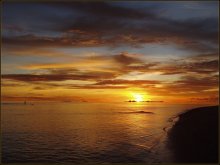 Bei Sonnenuntergang / ***