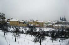 Schnee über die Stadt / ***