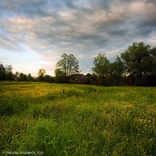 am Rand der Sonnenuntergang / _____________
