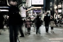 Manhattan - night action / NYC 2010