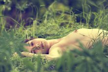Einschlafen im Sommer / ***