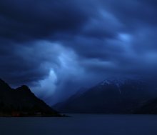 Norwegen № 4. Nacht, das Wetter ändert. / ***