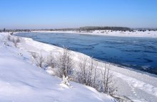 Winter auf der Memel / ***