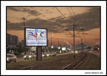 Night / Beograd nocu. Belgrade at night.