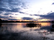 Himmel bei Sonnenuntergang .... / ***