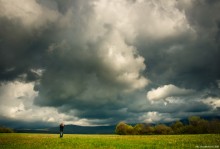 Landschaft mit dem Fotografen / ***