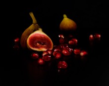 Stilleben mit Feigen / ***