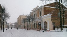 Winter auf der alten Straße / ***
