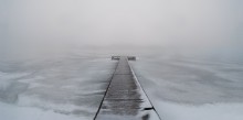Straße im Winter / .....