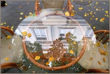 Herbst im Kaffeehaus. / ***
