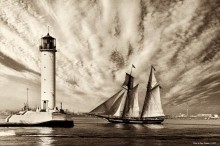 Schooner Pride of Baltimore "ist ein Hafen Hafen von Odessa. / ***
